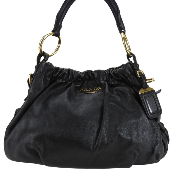 Prada Saffiano Black Leather handbag - Picture 1 of 10